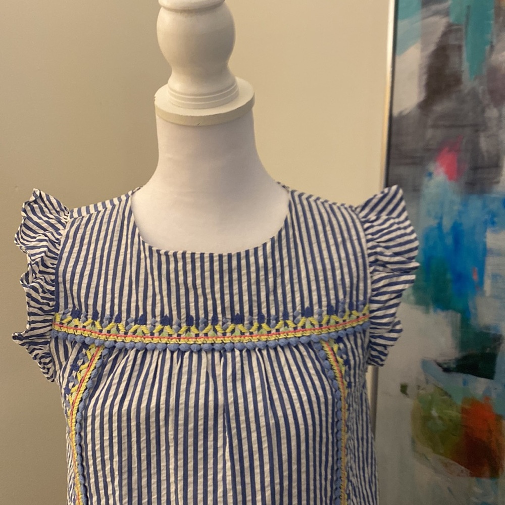 VINEYARD VINES seersucker dress size 14 (girls) - Picture 2 of 9